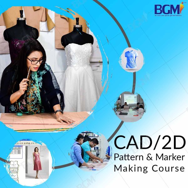 CAD-2D Design, Pattern & Marker Making Course || BGMI